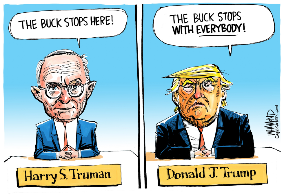  THE BUCK STOPSWHERE by Dave Whamond