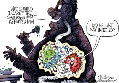 FDA SHUTDOWN by Joe Heller