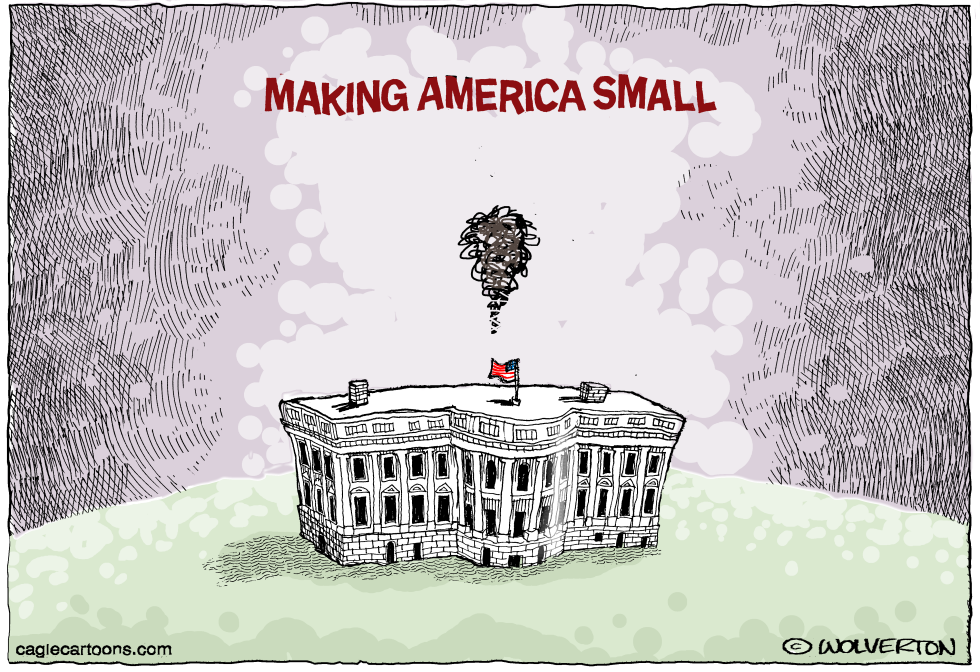  MAKING AMERICA SMALL by Wolverton