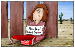 GOVERNMENT SHUTDOWN by Brian Adcock