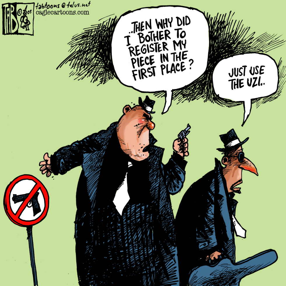 CANADA Hand Gun Ban COLOUR