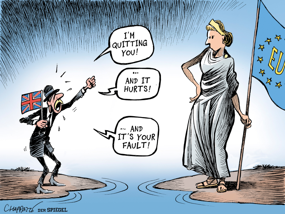  BREXIT A BRITISH DRAMA by Patrick Chappatte