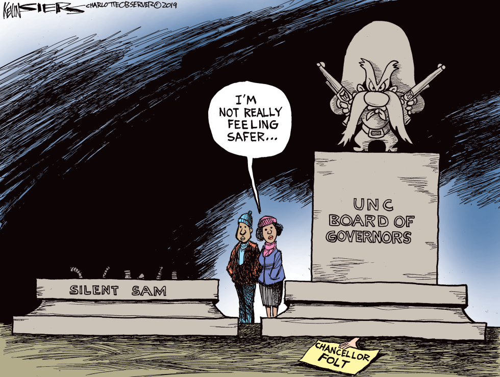 LOCAL NC Silent Sam and Chancellor Folt