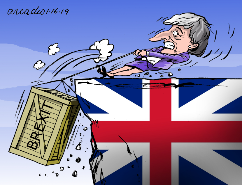 May en peligro pr el Brexit