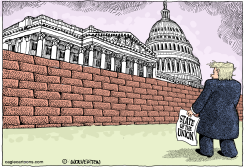 WALLED OUT OF SOTU by Monte Wolverton
