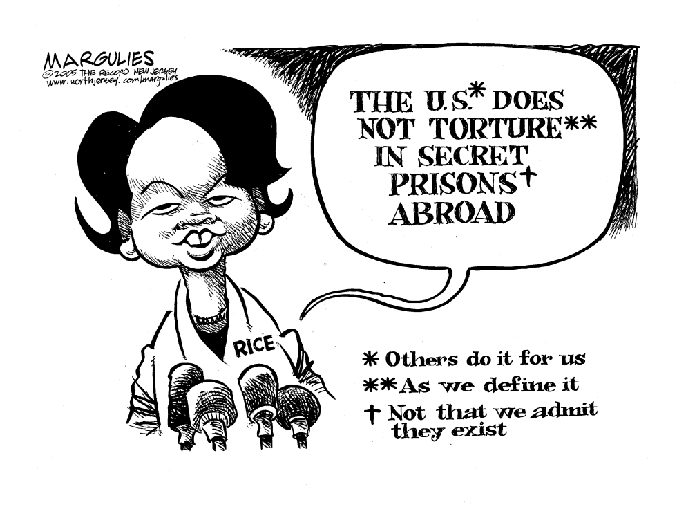 Rice Denies Torture