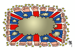 BREXIT FIGHT by Arend Van Dam