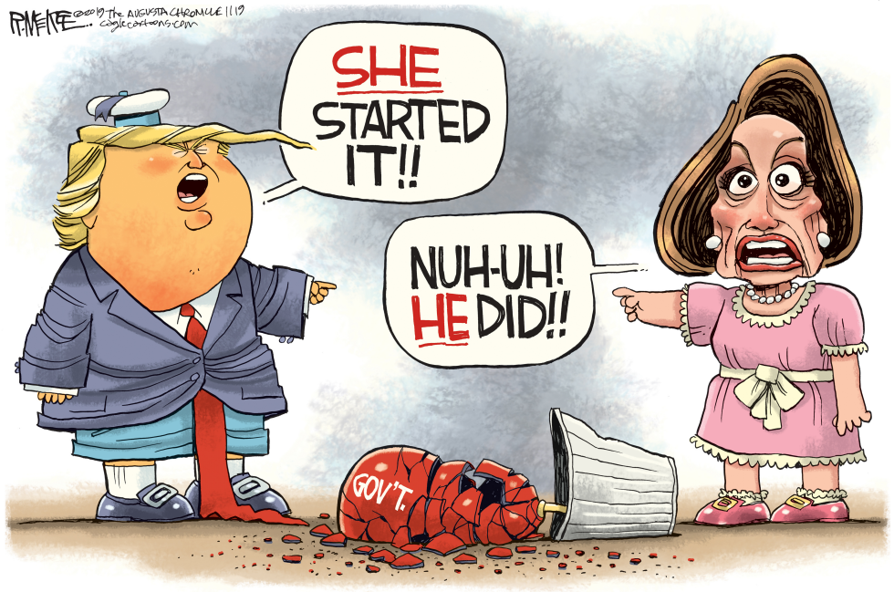 Trump Pelosi Brats