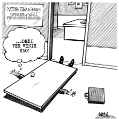 KATRINA, FEMA & BROWN by R.J. Matson