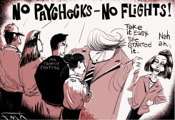 NO FLY ZONE by Frank Hansen