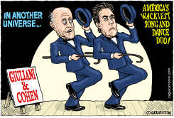 GIULIANI AND COHEN by Monte Wolverton