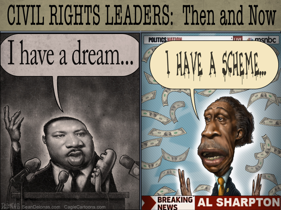  MLK SHARPTON by Sean Delonas