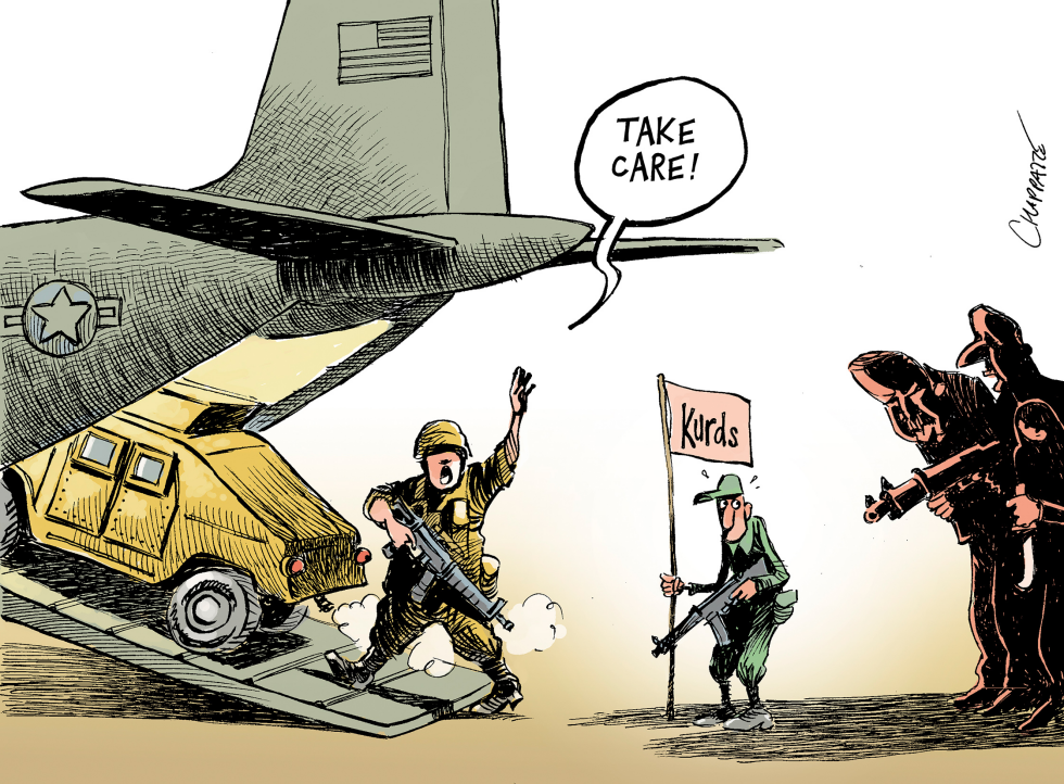  GOOD BYE KURDS by Patrick Chappatte