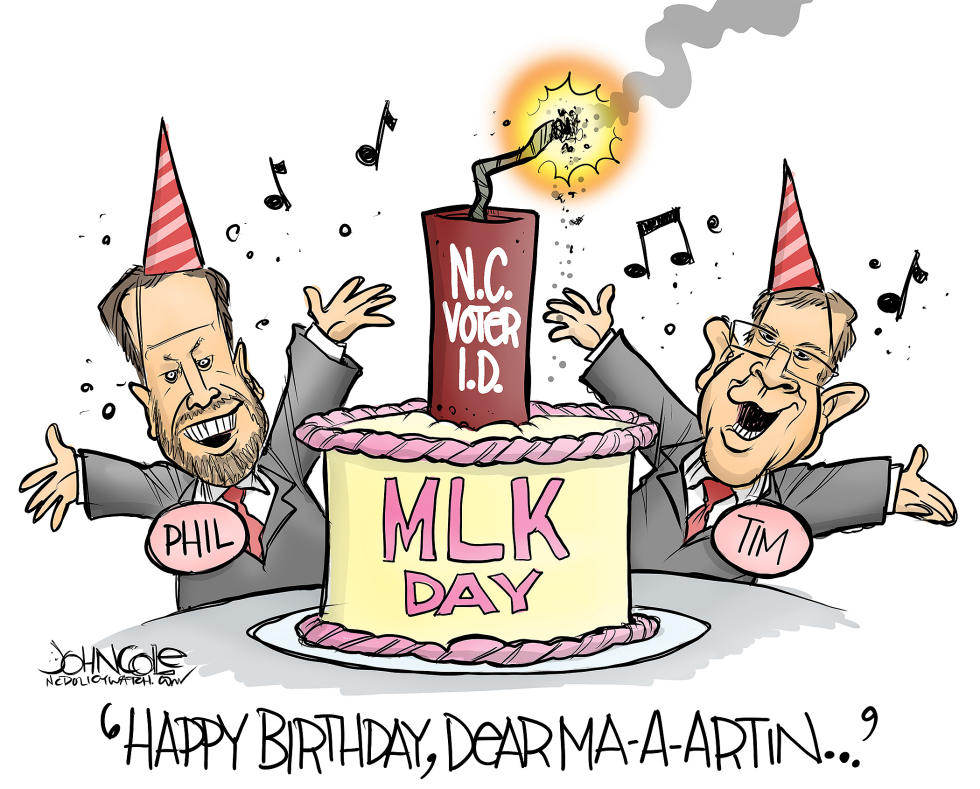 LOCAL NC NC legislature and MLK Day