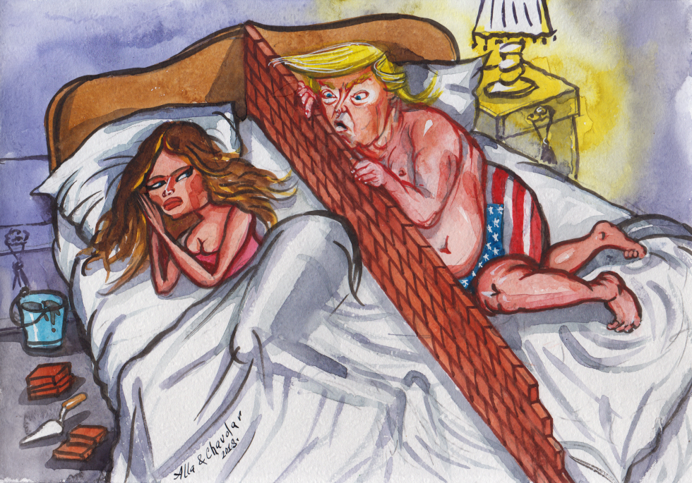 Melania Trump's border wall