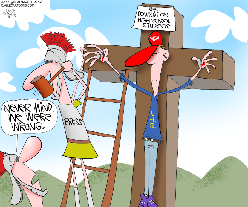Media Crucifies ProLifers