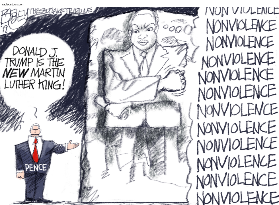 Trump and MLK