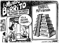 SPANISH FOOD PYRAMID by John Trever