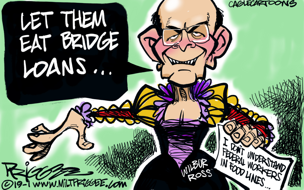  WILBUR ROSS by Milt Priggee