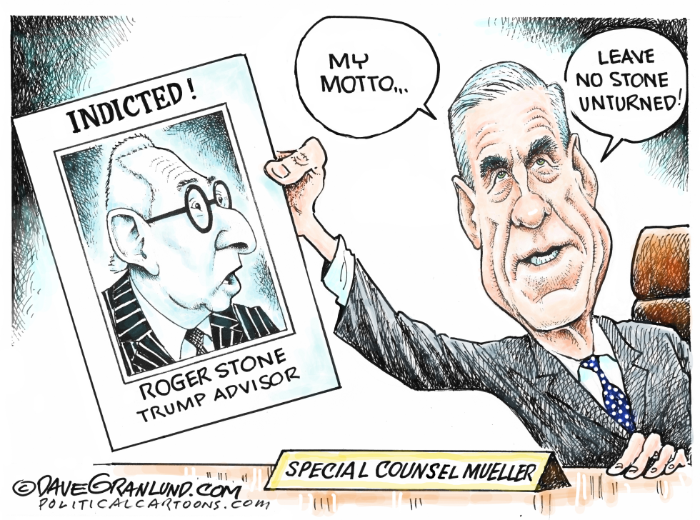 Roger Stone indicted