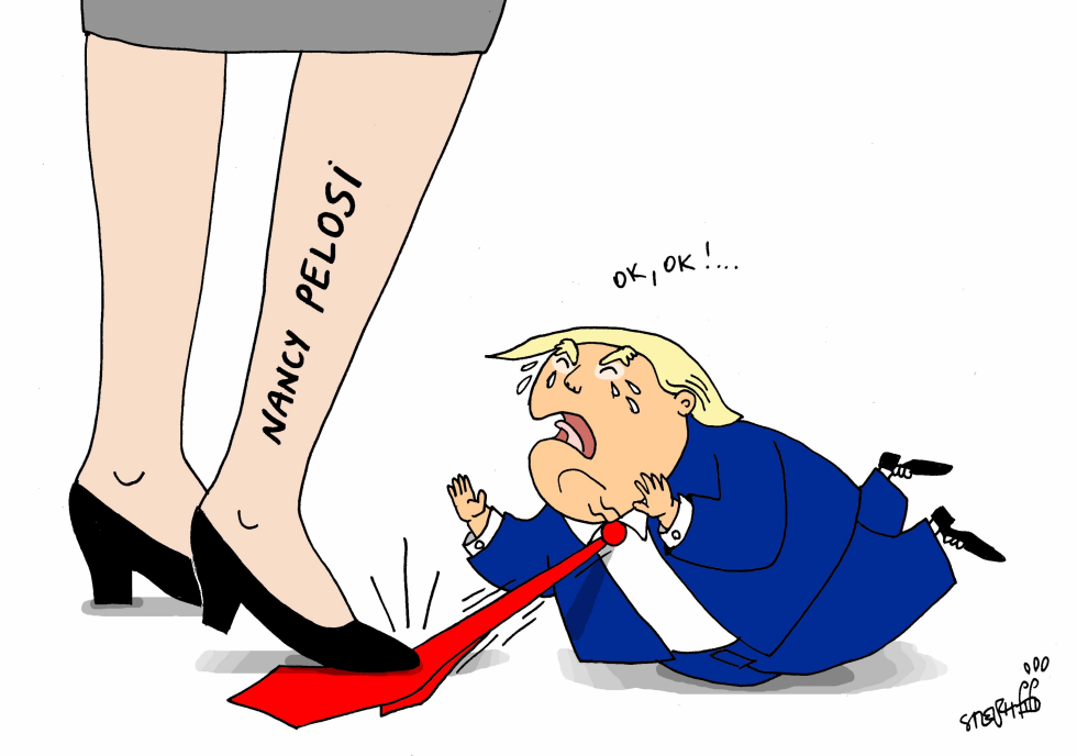 Nancy pelosi vs Trump