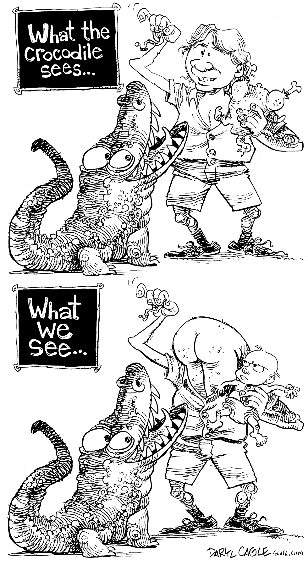 Crocodile Baby Tall