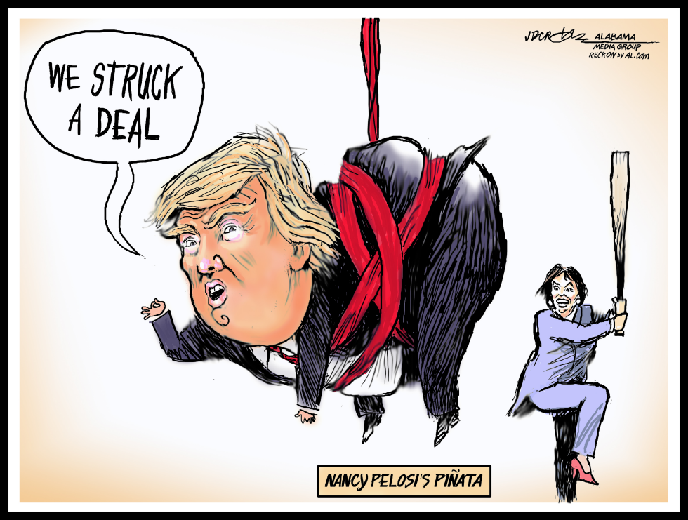 Nancy Pelosi's Trump Pinata