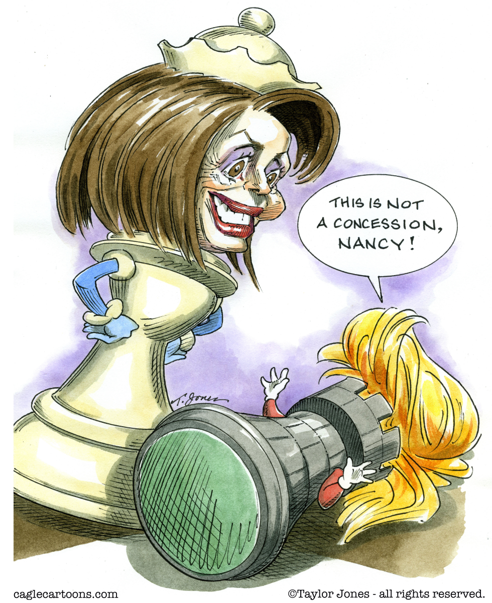 Pelosi over Trump