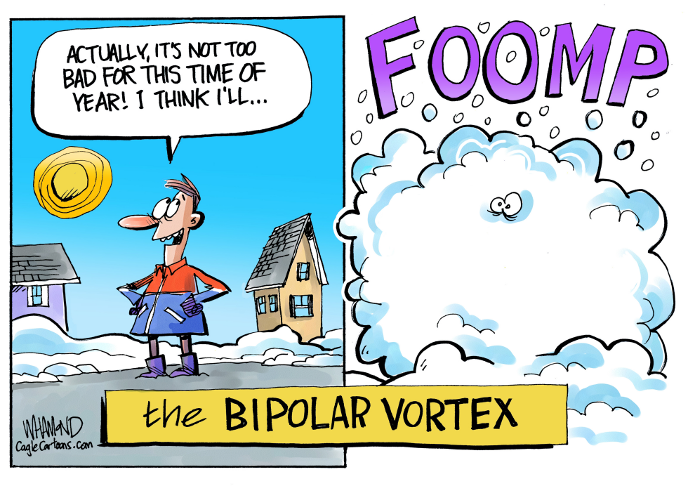  BIPOLAR VORTEX by Dave Whamond