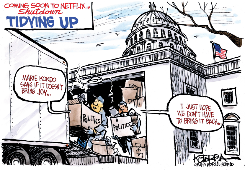 Shut-Down Tidying Up