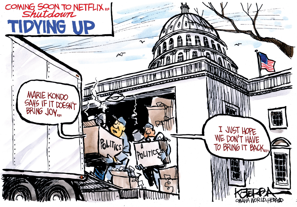 Shut-Down Tidying Up