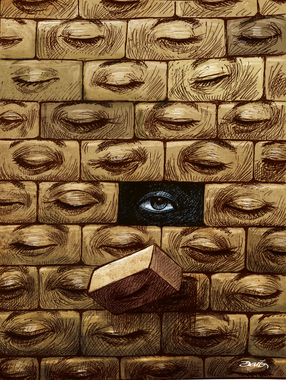  WALL OF BLINDNESS by Dario Castillejos