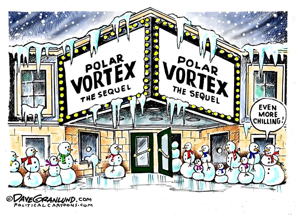  POLAR VORTEX 2019 by Dave Granlund