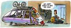 PACKING FOR HOLIDAYS by Chris Slane