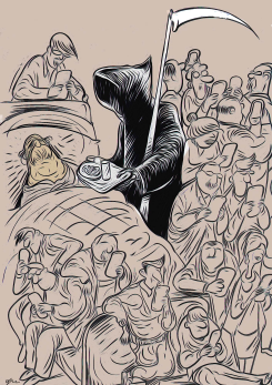 DEATH BED by Oguz Gurel