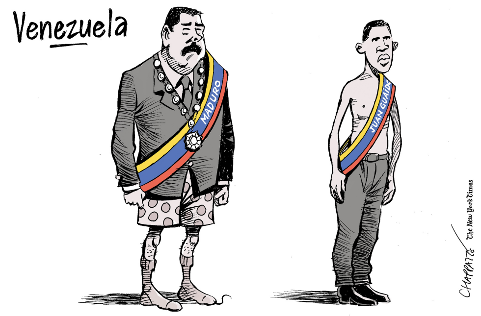 Two presidents in Venezuela