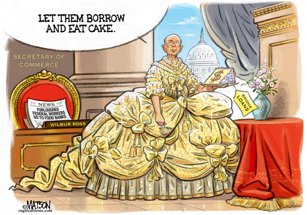 Commerce Secretary Wilbur Ross Antoinette