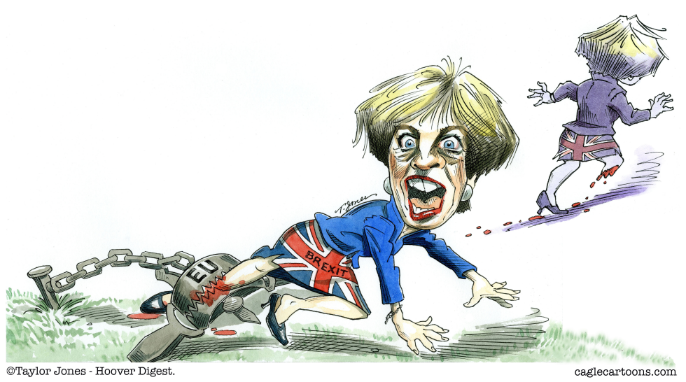  THERESA MAY ESCAPE ROUTE by Taylor Jones