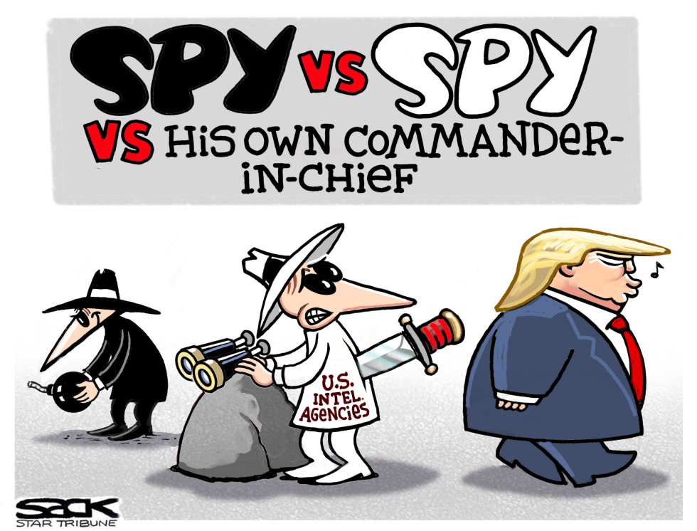 Trump Spy vs Spy