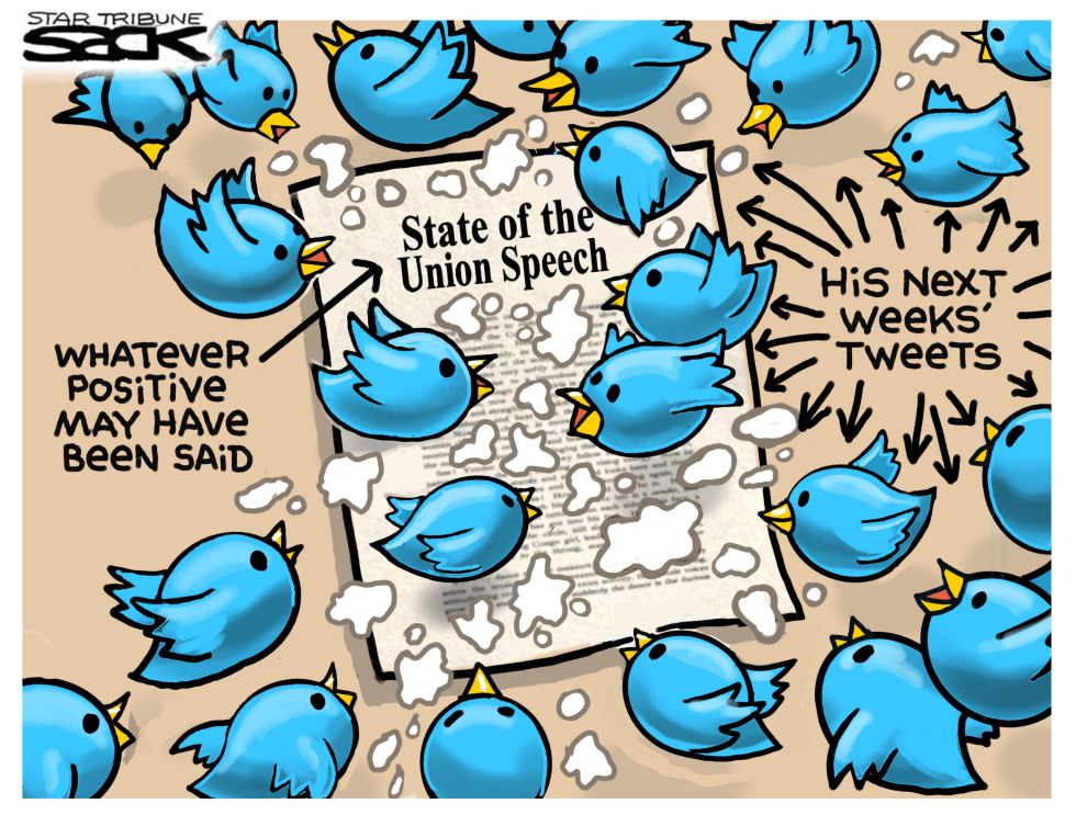  STATE OF THE UNION by Steve Sack