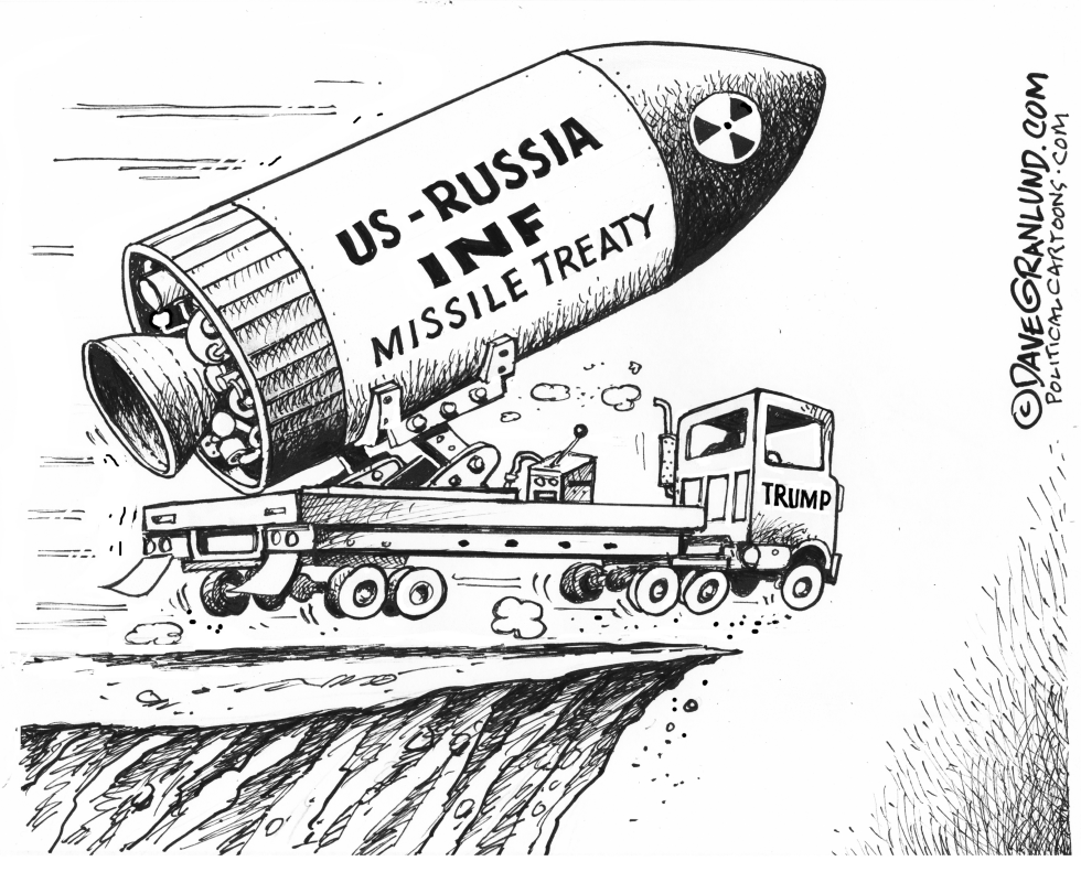  UN RUSSIA INF MISSILE TREATY by Dave Granlund