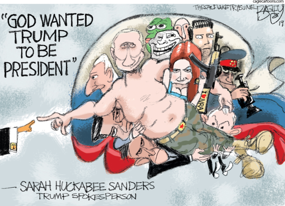  PUTIN TRUMP SISTINE CHAPEL by Pat Bagley