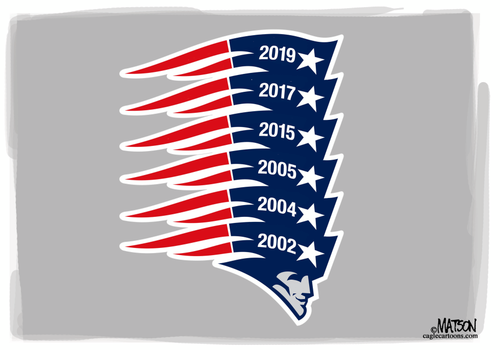  PATRIOTS WIN ANOTHER SUPER BOWL by RJ Matson