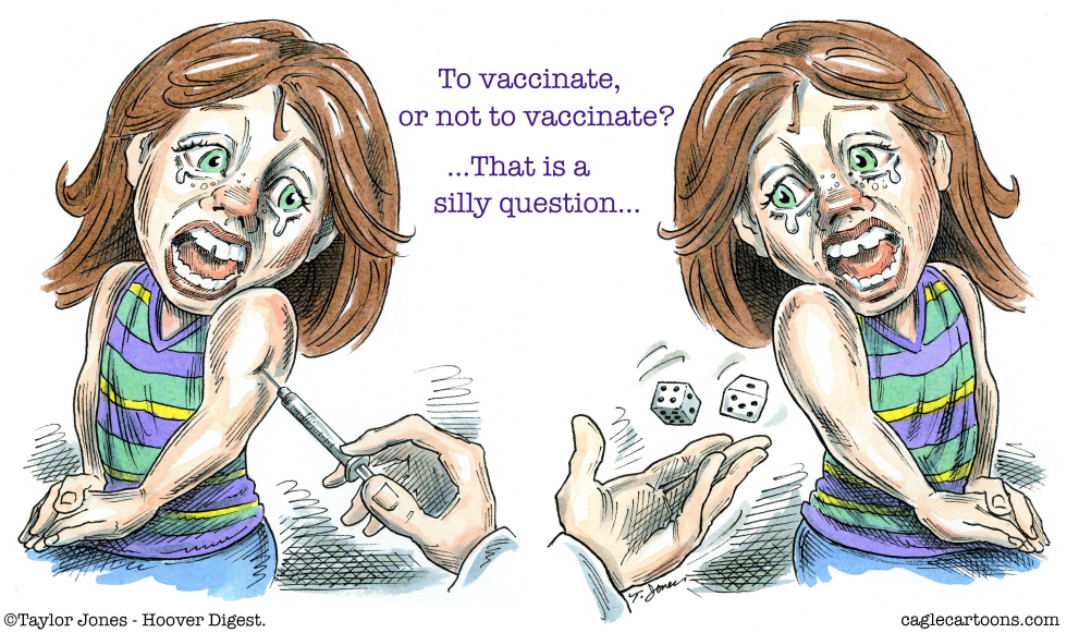  TO VACCINATE OR NOT by Taylor Jones