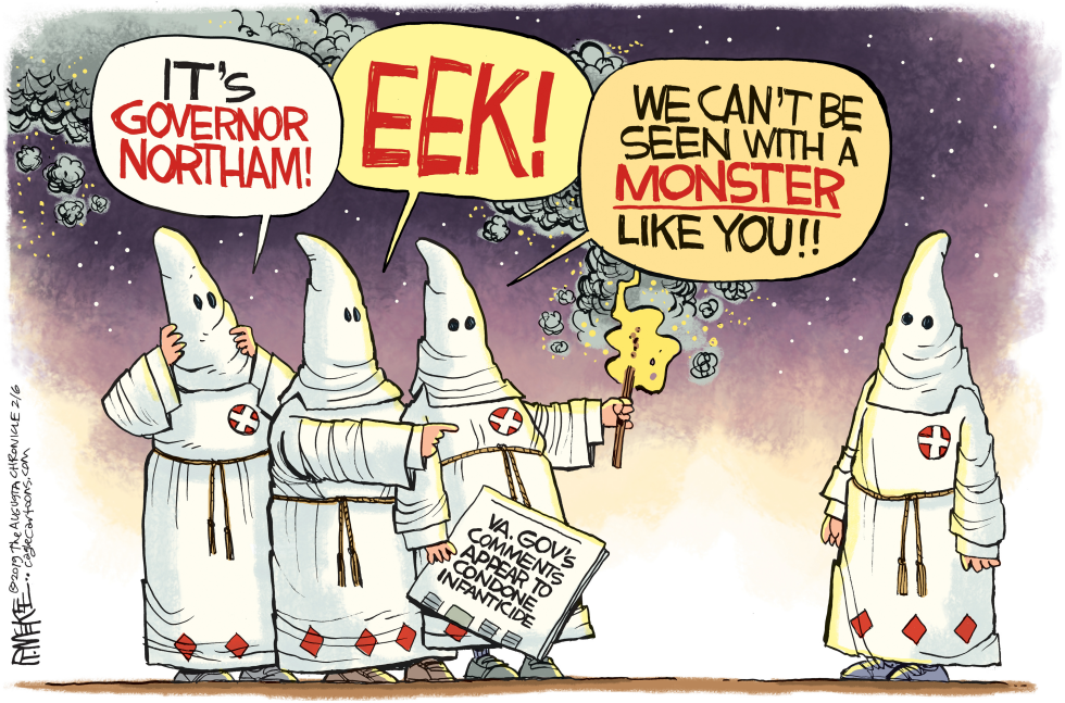 Governor Northam KKK and Infanticide