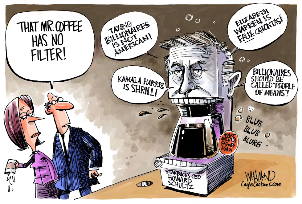  MR COFFEE MALFUNCTIONS by Dave Whamond