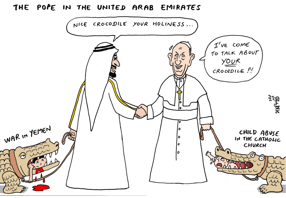  POPE IN UAE by Stephane Peray