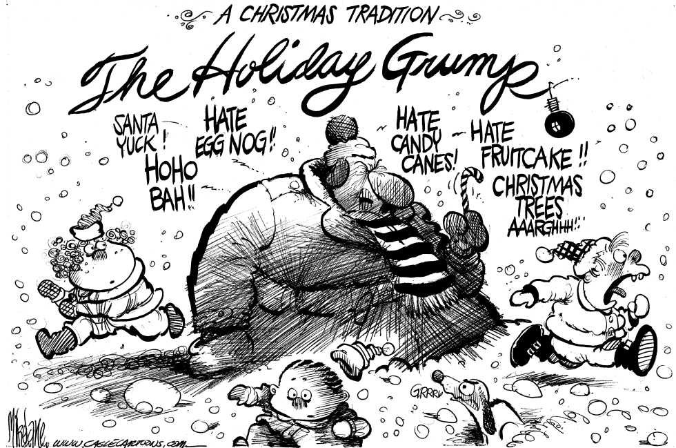  THE HOLIDAY GRUMP by Mike Lane