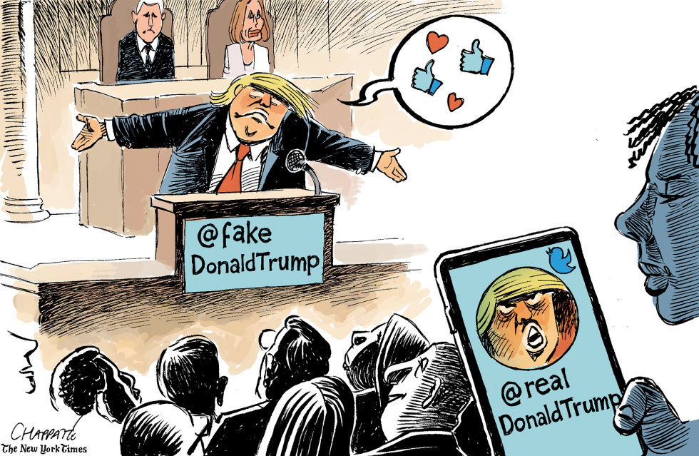  FAKE DONALD TRUMP by Patrick Chappatte