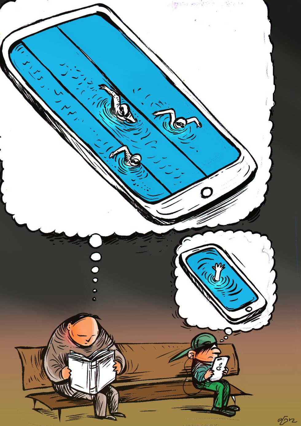 Social Media Drowning